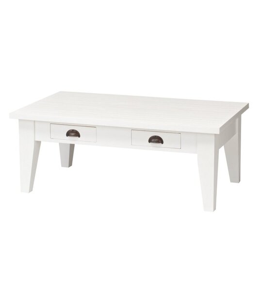 Coffee table Milton white 130x75x45cm
