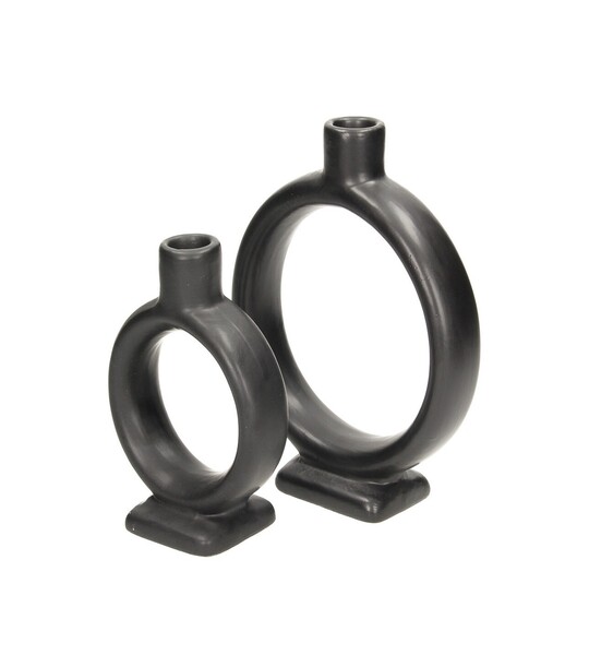 Set candle holders Circle