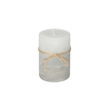 Candle Silvia 10cm light grey