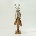 Figurine decorative Gentleman Deer 30x9x69 cm