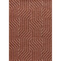 Rug Velvet beige/rust 120x170cm