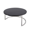 Coffee table Eclipse black 80x42cm