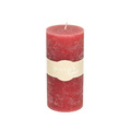 Candle Lea 15cm raspberry