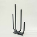 Candle holder metal Sculptura 30x9x69 cm