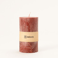 Candle scented palm cylinder Burgundy