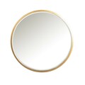 Mirror Vento Gold 80cm