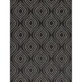 Rug Breeze black/ clif grey 120 x 170 cm