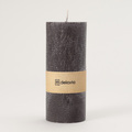 Candle scented palm cylinder Black