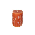 Candle Giulia 9cm orange