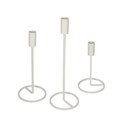 Set candle holders Carrick 3pcs