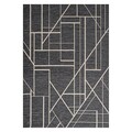 Rug Velvet beige/petrol blue 160x230cm