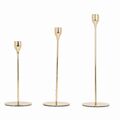 Set candle holders Gold Shine