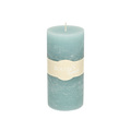 Candle Lea 15cm turquoise