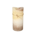 Candle Dorotea 15cm cappuccino