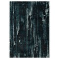 Rug Softness near black/peacock blue 120x170cm
