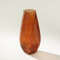 Glass vase Leaf II 13x10x29 cm