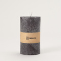Candle scented palm cylinder Black